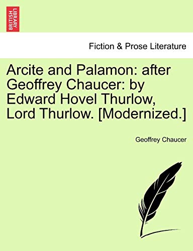 Arcite and Palamon  After Geoffrey Chaucer [Paperback]
