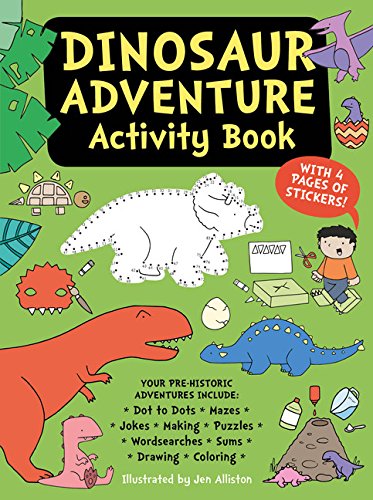 Dinosaur Adventure Activity Book [Paperback]