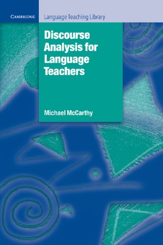 Discourse Analysis for Language Teachers [Paperback]