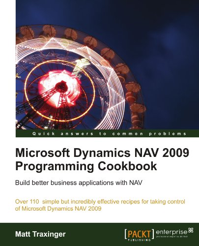 Microsoft Dynamics Nav 2009 Programming Cookbook [Paperback]