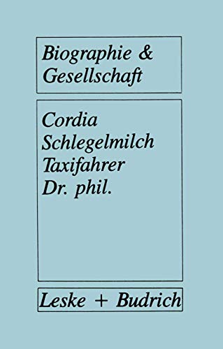 Taxifahrer Dr. phil. Akademiker in der Grauzone des Arbeitsmarktes [Paperback]