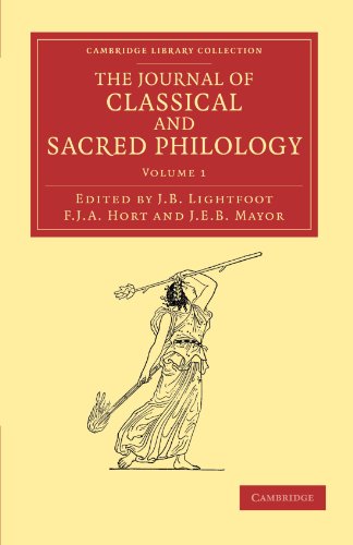The Journal of Classical and Sacred Philology [Paperback]