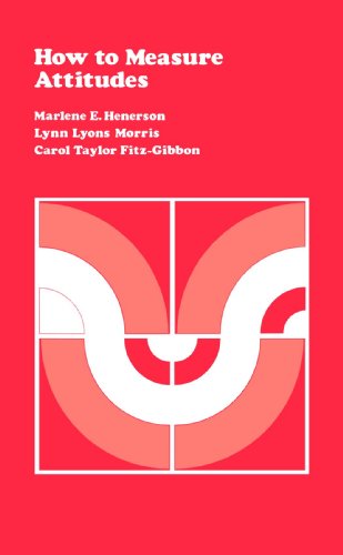 How to Measure Attitudes [Paperback]