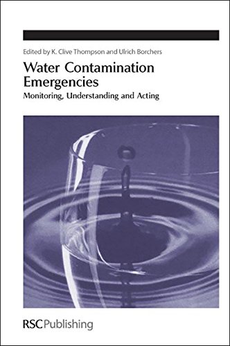 Water Contamination Emergencies Monitoring, Understanding and Acting [Hardcover]