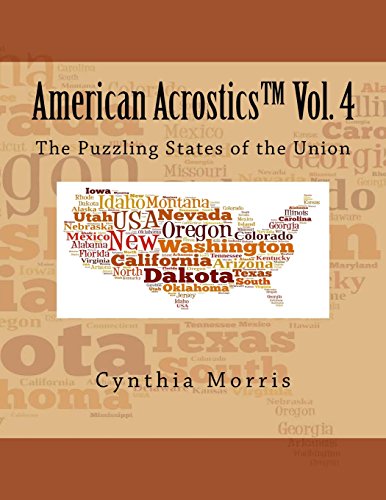 American Acrostics Volume 4 The Puzzling States Of The Union [Paperback]