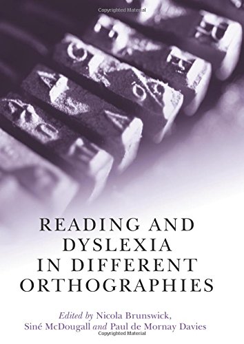 Reading and Dyslexia in Different Orthographies [Paperback]