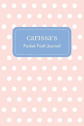 Carissa's Pocket Posh Journal, Polka Dot [Paperback]