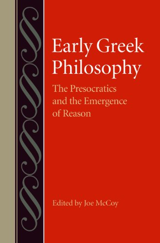 Early Greek Philosophy The Presocratics And The Emergence Of Reason (studies Ph [Hardcover]