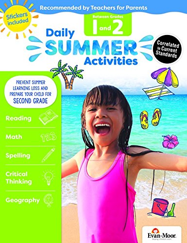 Daily Summer Activities  Moving from 1st Grade to 2nd Grade, Grades 1-2 [Paperback]