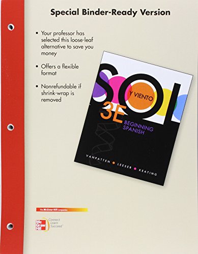 Loose-Leaf Sol y viento 3e [Loose-leaf]