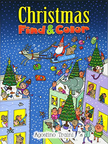 Christmas Find and Color [Paperback]