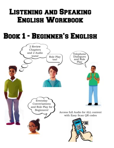 Listening and Speaking English Workbook  Book 1 - Beginner's English [Paperback]