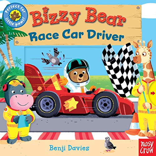 Bizzy Bear Race Car Driver [Board book]