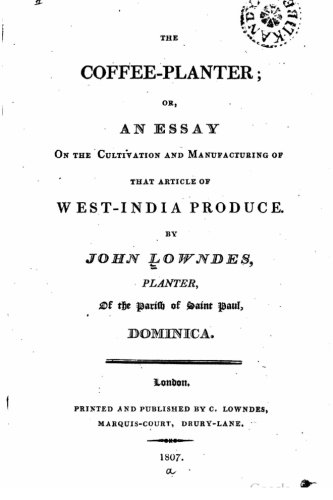 The Coffee-Planter [Paperback]