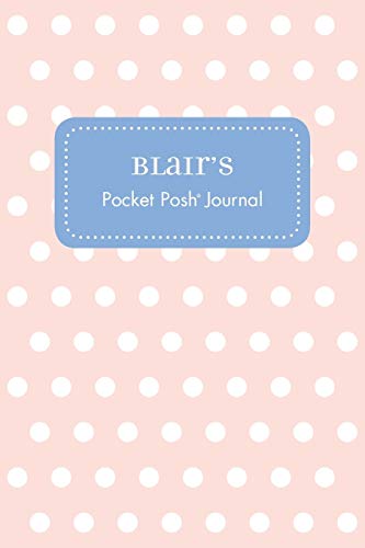 Blair's Pocket Posh Journal, Polka Dot [Paperback]