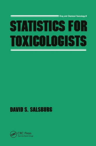 Statistics for Toxicologists [Paperback]