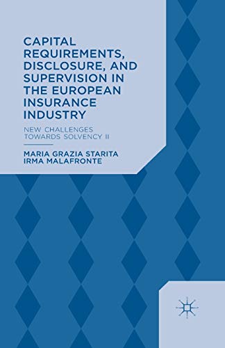 Capital Requirements, Disclosure, and Supervision in the European Insurance Indu [Paperback]