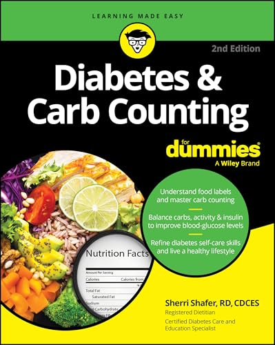 Diabetes &amp Carb Counting For Dummies [Paperback]