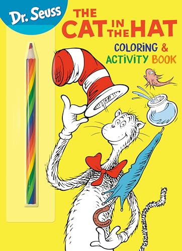 Dr. Seuss The Cat in the Hat Coloring &amp Activity Book Coloring and Activit [Paperback]