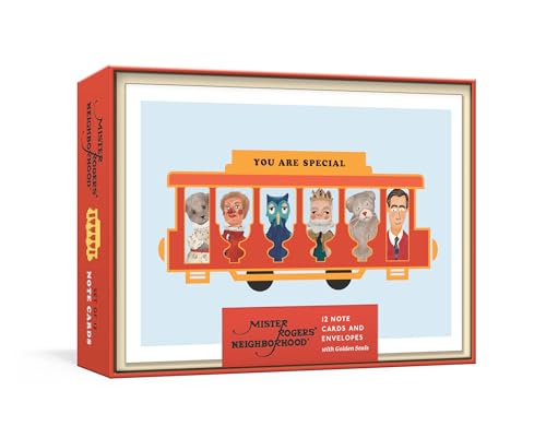 Mister Rogers' Neighborhood 12 Note Cards with Envelopes and Golden Seals All- [Cards]