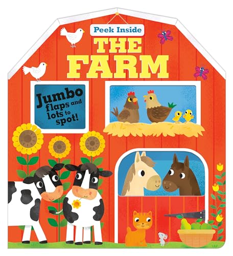 Peek Inside The Farm [Board book]