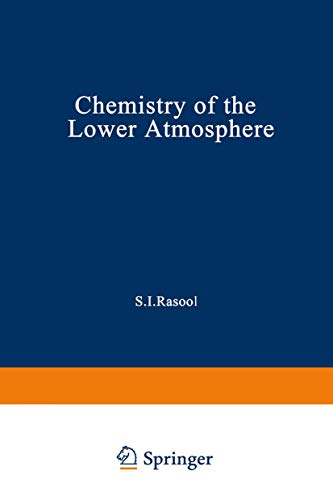 Chemistry of the Lower Atmosphere [Paperback]