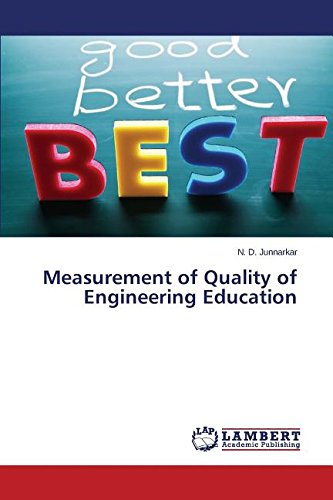Measurement Of Quality Of Engineering Education [Paperback]