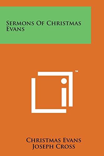 Sermons of Christmas Evans [Paperback]
