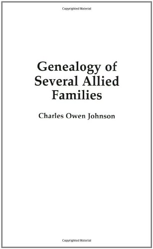 Genealogy of Several Allied Families [Paperback]