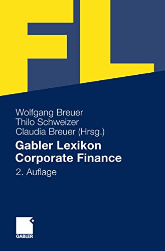 Gabler Lexikon Corporate Finance [Hardcover]