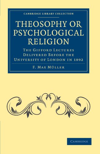 Theosophy or Psychological Religion The Gifford Lectures Delivered before the U [Paperback]