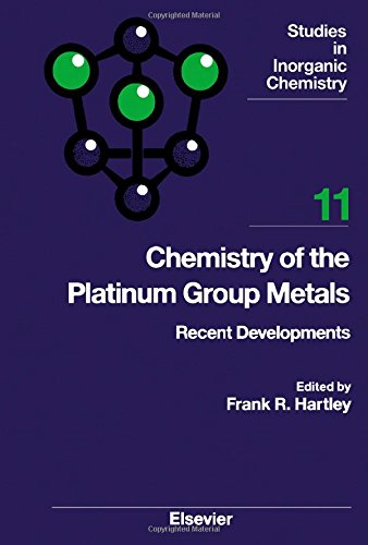 Chemistry of the Platinum Group Metals Recent Developments [Hardcover]