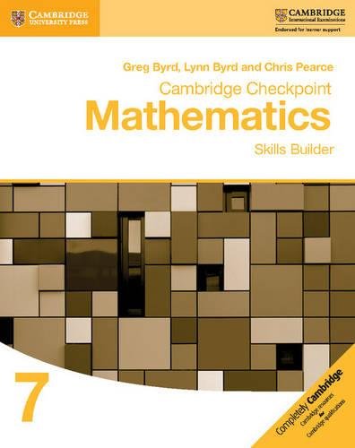 Cambridge Checkpoint Mathematics Skills Builder Workbook 7 [Paperback]