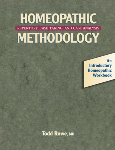 Homeopathic Methodology Repertory, Case Taking, and Case Analysis [Paperback]