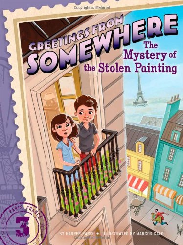 The Mystery of the Stolen Painting [Paperback]