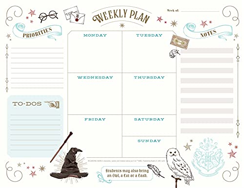Harry Potter Weekly Planner Notepad (Harry Potter School Planner, Harry Potter [Paperback]