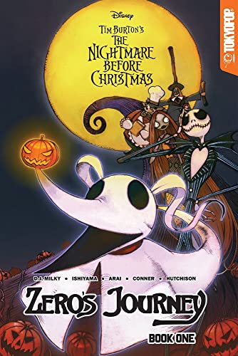 Disney Manga Tim Burton&39s The Nightmare Before Christmas  Zero&39s Journ [Paperback]