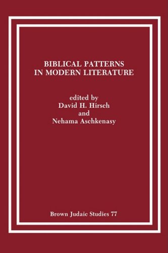 Biblical Patterns In Modern Literature [Paperback]