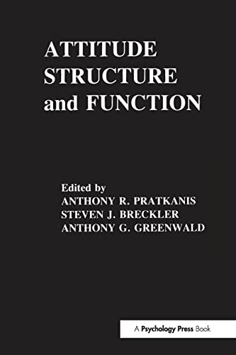 Attitude Structure and Function [Paperback]