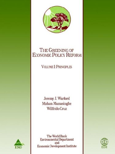 The Greening of Economic Policy Reform Principles [Paperback]