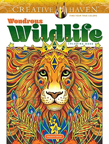 Creative Haven Wondrous Wildlife Coloring Book [Paperback]