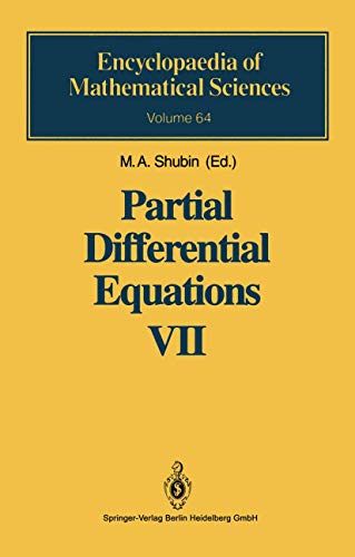 Partial Differential Equations VII Spectral Theory of Differential Operators [Hardcover]