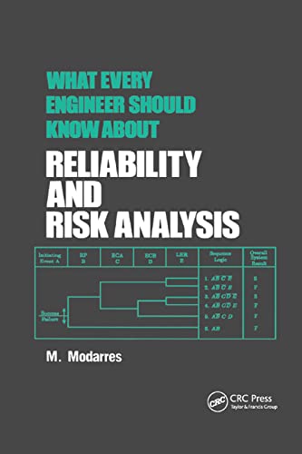 What Every Engineer Should Know about Reliability and Risk Analysis [Paperback]