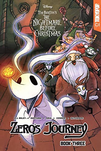 Disney Manga Tim Burton&39s The Nightmare Before Christmas  Zero&39s Journ [Paperback]