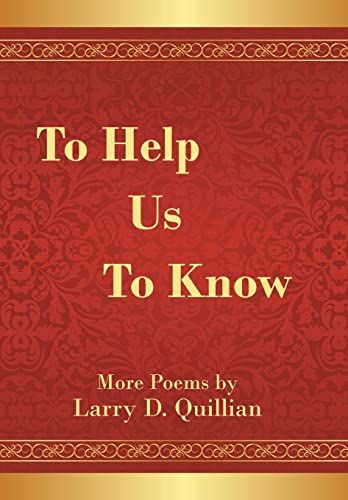To Help Us to Know [Hardcover]