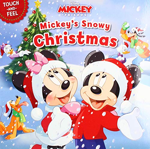 Mickey &amp Friends Mickey's Snowy Christmas [Board book]