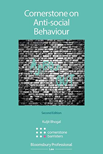Cornerstone on Anti-Social Behaviour [Paperback]