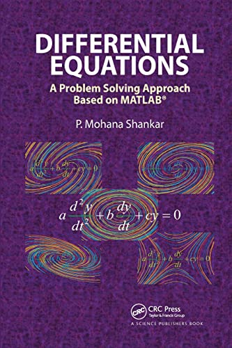 Differential Equations: A Problem Solving Approach Based on MATLAB [Paperback]