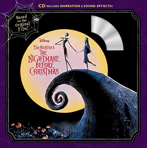 Tim Burton's The Nightmare Before Christmas Book &amp CD [Paperback]