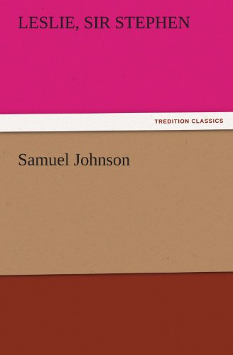Samuel Johnson [Paperback]